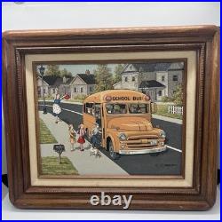 C. Carson Certified Oil Serigraph Lot Of 4 Paintings Framed