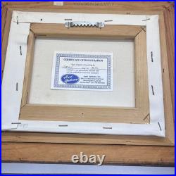 C. Carson Certified Oil Serigraph Lot Of 4 Paintings Framed