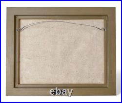 Cassandra Haitian Folk Art Painting 24x20 Framed Original Signed