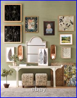 Charming Portrait of a Young Girl Folk Art Frame