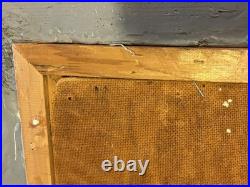 Chinese Folk Art Street Scene Oil Painting Brothers Children Boys Eating Noodles