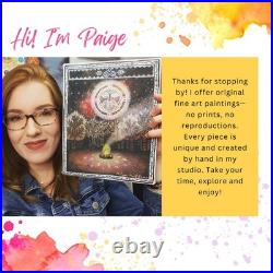 Dog Art 11x14 Abstract Expressionism Puppies COA Home Decor OOAK Dog Art 11x14 Abstract Expressionism Puppies COA Home Decor OOAK