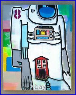 Dr. Nuse89 Modern Abstract Pop Street Art Low Brow Folk Graffiti Art Deco Brut