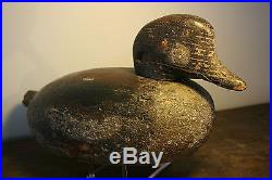 Early Duck Decoy Goldeneye Original Paint Ira Hudson Antique Primitive Folk Art
