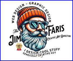 Faris Art Octopus Trouble 16x20 Neo Expressionism Artwork on Canvas