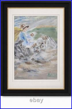 Figurative Abstract Expressionist Art Painting, Cowgirl