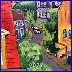 Folk Art Acrylic Original Painting 50 x 40 by Mississippi Artist Rick Griffin Folk Art Acrylic Original Painting 50 x 40 by Mississippi Artist Rick Griffin