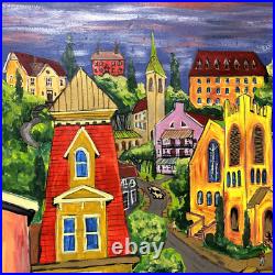 Folk Art Acrylic Original Painting 50 x 40 by Mississippi Artist Rick Griffin Folk Art Acrylic Original Painting 50 x 40 by Mississippi Artist Rick Griffin
