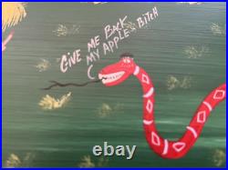 Folk Art By Benny Carter Title (THE RACE IS ON) 1st painting of 2000