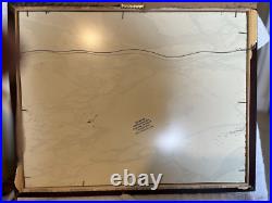 Folk Art By Benny Carter Title (THE RACE IS ON) 1st painting of 2000