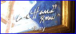 Folk Art Impasto Painting by the Late Lee Harris (R-Man)- Playing With Van Gogh