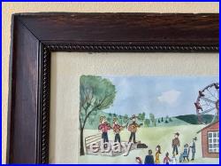 Folk Art Painting PA Amity Country Fair Berks County PA by Marjorie A Yocom