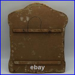 Folk Art Painting & Photograph Pair Morgantown WV Couple Appalachian Americana