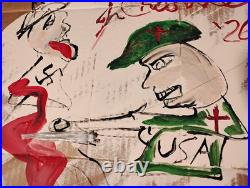Folk art painting