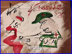 Folk art painting