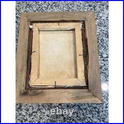 Fritzner Deluy Original Folk Painting Hatian Beach Listed Fritzner Deluy Original Folk Painting Hatian Beach Listed