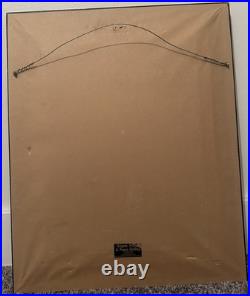 GUATEMALAN FOLK ART PAINTING Women Figures Signed Alvarez JOYABAJ