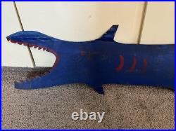 Giant R A Miller Shark Georgia Folk Outsider Art