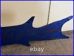 Giant R A Miller Shark Georgia Folk Outsider Art