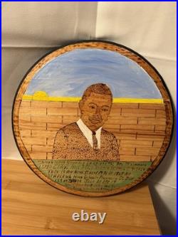 Gullah Folk Art Woodburning Reverend J F Simmons Saint Helena High School