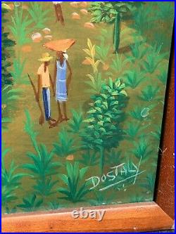Haitian Art Oil Painting By EMMANUEL DOSTALY