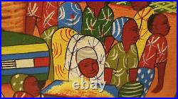 Haitian Folk Art Painting Artist Reilot Robert 2003