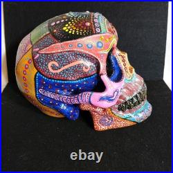 Handpainted Resin Skull By Bob Godin, Pinballbobart