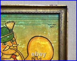 Jack Savitsky (1910-1991) folk art oil painting