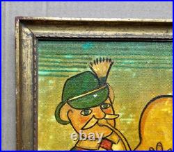 Jack Savitsky (1910-1991) folk art oil painting