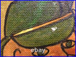 Jack Savitsky (1910-1991) folk art oil painting