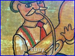 Jack Savitsky (1910-1991) folk art oil painting