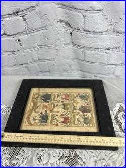 Jacquelyn Jackie Trone Folk Art Walker Family Registry Fraktur Watercolor
