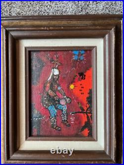 Jim Covarrubias Yoeme Painting and Booklet Jim Covarrubias Yoeme Painting and Booklet
