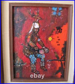 Jim Covarrubias Yoeme Painting and Booklet Jim Covarrubias Yoeme Painting and Booklet