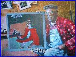 Jimmy Lee Sudduth Folk Art Painting Alabama 1998