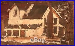 Jimmy Lee Sudduth House Folk Outsider Black Mud Painting Art