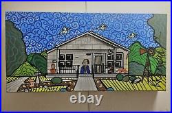 Kip Ramey Southern Folk Art Painting Howard Finsters Paradise Garden