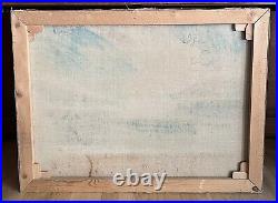 LORENZO PRATO Large Original Signed Folk Art Painting LISTED