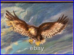 La San Lasan Original Bible Painting Psalm 914 God's Protection Under His Wings