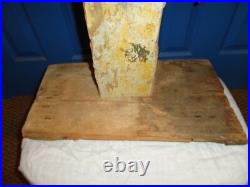 Large Old Vintage Hand Made Painted Wood Folk Art Primitive Whirligig