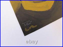 Lor Roybal New Mexico Folk Art Small Portrait Painting