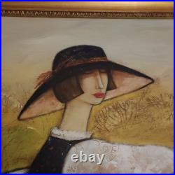 Ludmila Curilova embellished Canvas 44 x 36 stunning frame