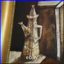 Ludmila Curilova embellished Canvas 44 x 36 stunning frame