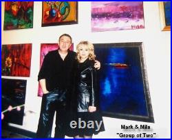 Manhattan SUPERB PAINTING Abstract Pop Art Painting Canvas Gallery 6Y6U5