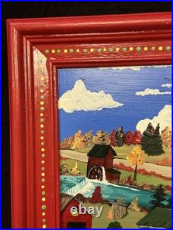 Marie Elem Original Folk Art Painting Country Living
