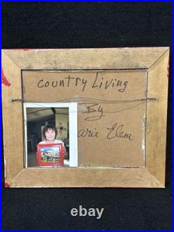 Marie Elem Original Folk Art Painting Country Living
