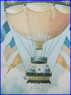 Martha Cahoon The Skylark Painting Canvas Print Mermaid Sailor Whale Balloon