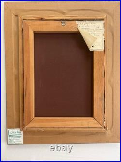 Merle Reivich Mexican Folk Art Patzcuaro, Michoacán Original Acrylic On Canvas