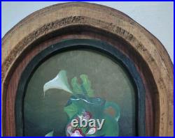 Mexican Modernism Modern Folk Art Still Life Floral Flowers Fruit Impressionism