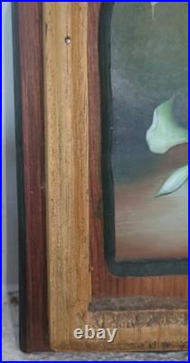 Mexican Modernism Modern Folk Art Still Life Floral Flowers Fruit Impressionism